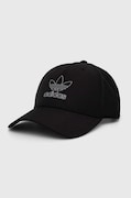 Шапка с козирка adidas Originals в черно с принт IS4633