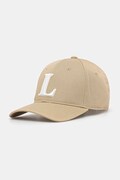 Lacoste czapka z daszkiem kolor beżowy z aplikacją RK0342