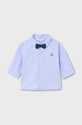 Бебешка памучна риза Mayoral Newborn в синьо