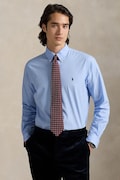 Košile Polo Ralph Lauren pánská, růžová barva, regular, s límečkem button-down, 710929349