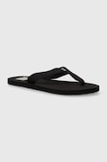 Žabky Helly Hansen LOGO SANDAL 2 dámske, čierna farba, na plochom podpätku, 11957