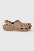 Crocs klapki Classic kolor brązowy 10001