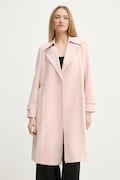 Kabát Theory dámsky, ružová farba, prechodný