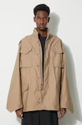 Bunda Alpha Industries M-65 pánská, béžová barva, přechodná, oversize, 100103