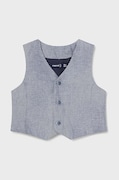 Mayoral vestă din amestec de in pentru bebeluși