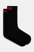 HUGO sosete 2-pack femei, culoarea roz, 50502046