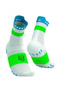 Compressport skarpetki Pro Racing Socks v4.0 Run High kolor biały XU00046B