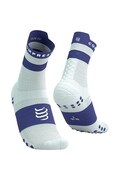 Compressport skarpety sportowe Pro Racing v4.0 niebieskie XU00046B5