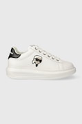 Шкіряні кросівки Karl Lagerfeld KAPRI колір білий KL62530N