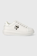 Шкіряні кросівки Karl Lagerfeld KAPRI колір білий KL62530N
