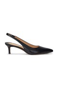 Шкіряні туфлі Lauren Ralph Lauren Lolah колір чорний 802927937001