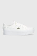 Tenisky Lacoste Ziane Platform Logo Leather bílá barva, 47CFA0005