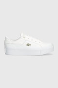 Tenisky Lacoste Ziane Platform Logo Leather bílá barva, 47CFA0005