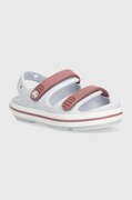 Crocs sandale copii CROCBAND CRUISER SANDAL culoarea roz