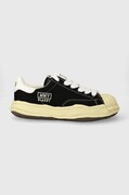 Maison MIHARA YASUHIRO Blakey Low tenisówki na platformie męskie czarne niskie A09FW732