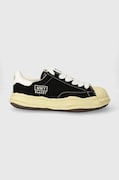 Maison MIHARA YASUHIRO Blakey Low tenisówki na platformie męskie czarne niskie A09FW732