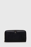 Geox portfel skórzany D35K3H-00046 D.WALLET damskie kolor czarny D35K3H 00046