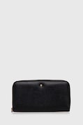 Geox portfel skórzany D35K3H-00046 D.WALLET damskie kolor czarny D35K3H 00046