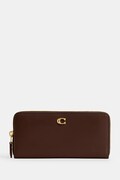 Coach portfel damski skórzany brązowy CS032
