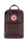 Рюкзак Fjallraven Kanken Laptop колір фіолетовий великий з аплікацією F23524