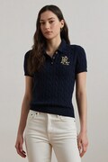 Lauren Ralph Lauren sweter bawełniany kolor granatowy 200932224
