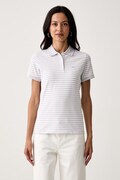 Levi's polo damskie bawełniane z elastanem LEVI'S HM fioletowe 52599