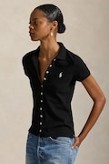 Πόλο Polo Ralph Lauren χρώμα: μαύρο, 211939272
