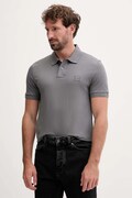 Polo tričko BOSS Orange pánské, černá barva, 50507803