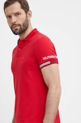 Πόλο Tommy Hilfiger χρώμα: κόκκινο, MW0MW34780