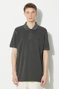 Polo tričko Woolrich Mackinack Polo pánske, šedá farba, jednofarebné, CFWOPO0065MRUT1483