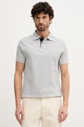 Barbour polo bawełniane Tartan Pique Polo kolor szary z aplikacją MML0012