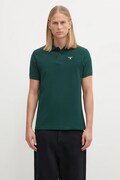 Pamučna polo majica Barbour Tartan Pique Polo boja: zelena, s aplikacijom, MML0012