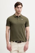 Barbour polo da uomo in cotone verde MML0012