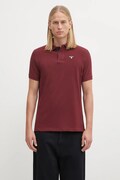 Pamučna polo majica Barbour Tartan Pique Polo boja: zelena, s aplikacijom, MML0012