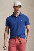 Polo Ralph Lauren polo bawełniane kolor granatowy gładki 710680784