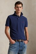 Polo Ralph Lauren polo bawełniane kolor granatowy gładki 710680784
