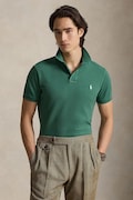 Polo Ralph Lauren polo za muškarce od pamuka zeleni 710680784