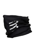 Кръгъл шал Compressport 3D Thermo UltraLight Headtube в черно с десен CU00007B
