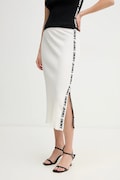Dkny fusta culoarea alb, midi, creion