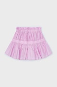 Mayoral fusta din bumbac pentru copii culoarea violet, mini, evazati