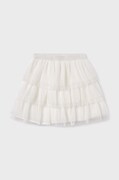 Дитяча спідниця Mayoral колір бежевий mini розкльошена