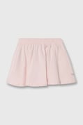 Дитяча бавовняна спідниця Pepe Jeans NERY колір рожевий mini розкльошена