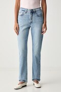 Levi's straight kavbojke ženske 501® JEANS FOR WOMEN modre 12501