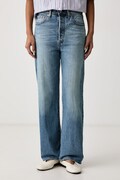 Levi's straight traperice za žene RIBCAGE STRAIGHT ANKLE plave 72693