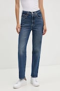 Levi's jeansy RIBCAGE STRAIGHT ANKLE damskie high waist