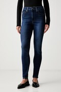 Levi's jeansy skinny damskie 721 HIGH RISE SKINNY niebieskie 18882
