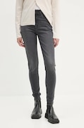 Levi's jeans 721 HIGH RISE SKINNY femei, culoarea gri 18882
