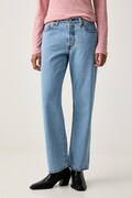 Levi's дънки straight дамски 501 90S сини A8421