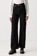 Levi's wide leg Γυναικεία RIBCAGE WIDE LEG μαύρα A6081
