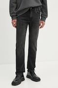 Τζιν παντελόνι Levi's 502 TAPER χρώμα: μαύρο